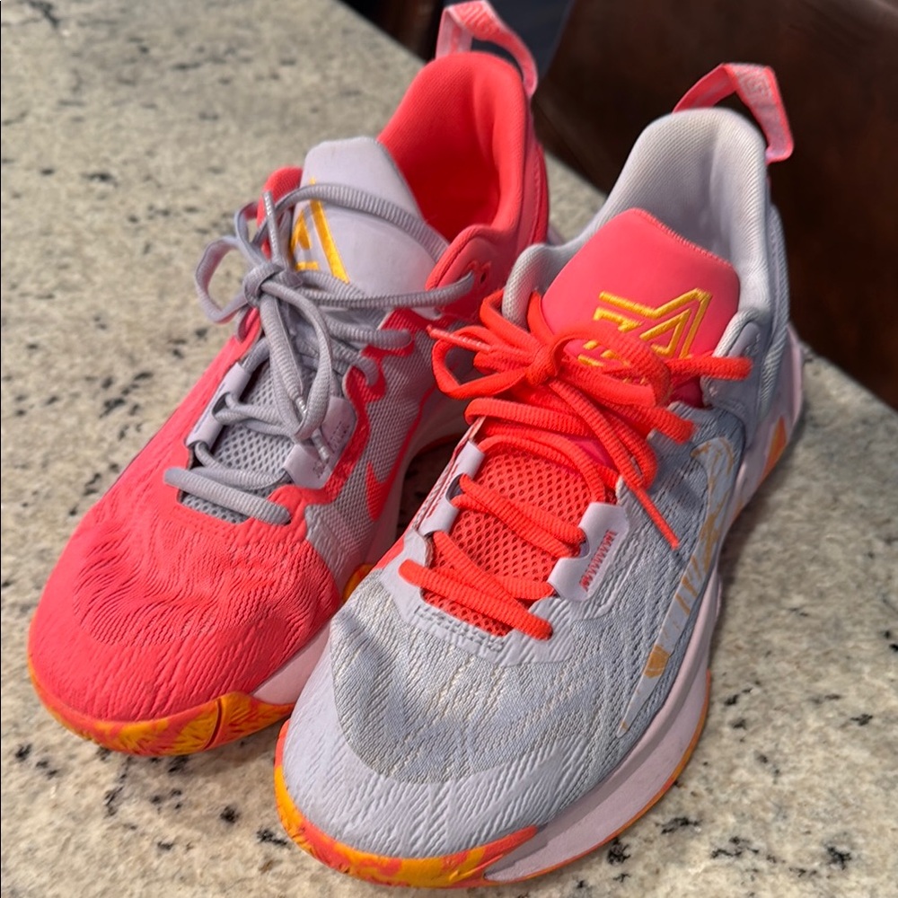 Nike Gray and Pink Athletic Shoes - Picture 1 of 4
